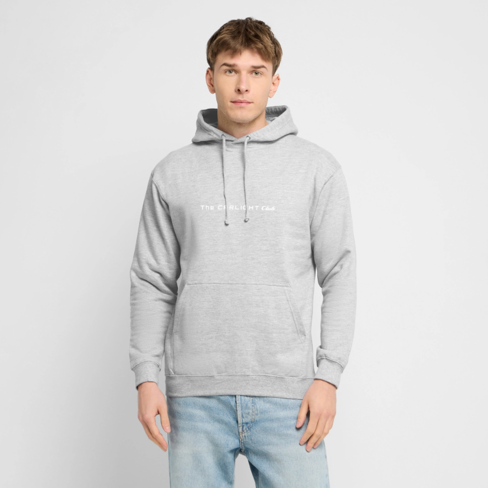 Sweat-shirt à capuche unisexe - Mechanic - gris clair chiné