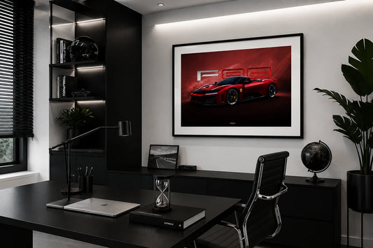 Poster Papier - Ferrari F80