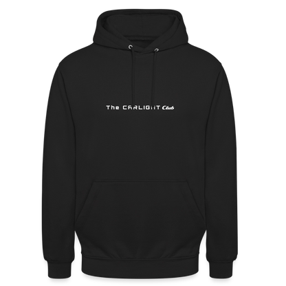 Sweat-shirt à capuche unisexe - V12 - noir