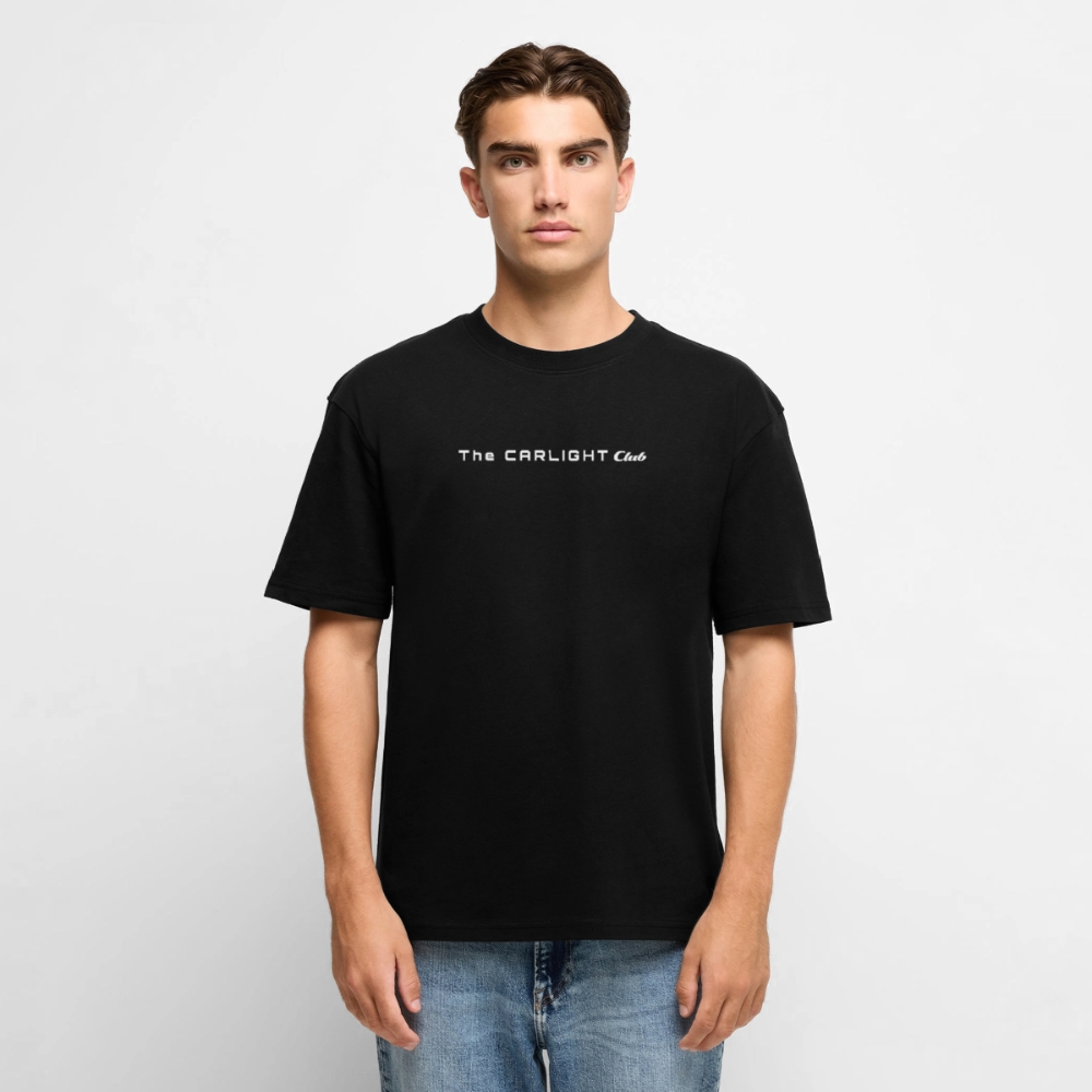 T-Shirt unisexe oversize - V12 - NOIR - noir