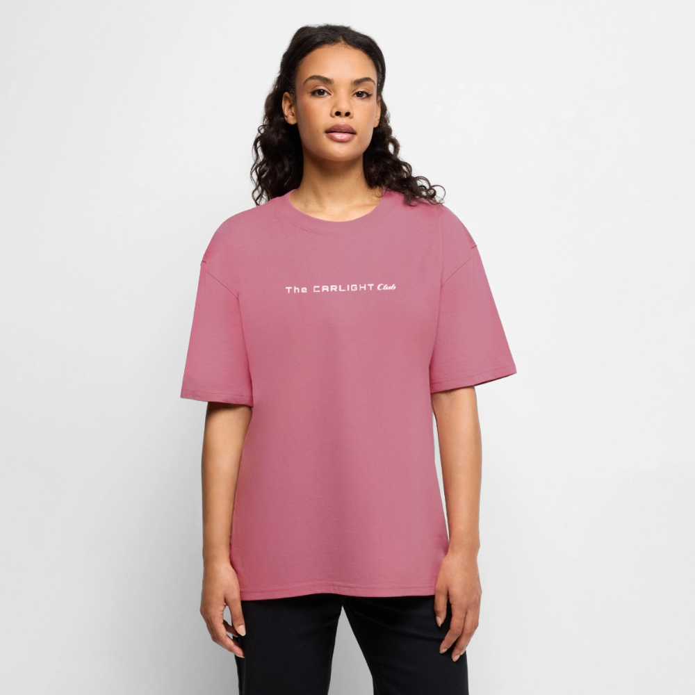 Le T-Shirt unisexe oversize - V12 - ROSE - mauve