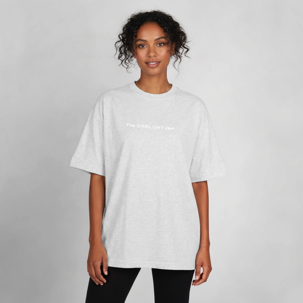 T-shirt unisexe épais coupe boxy Stanley/Stella - Fast AF - gris chiné frais
