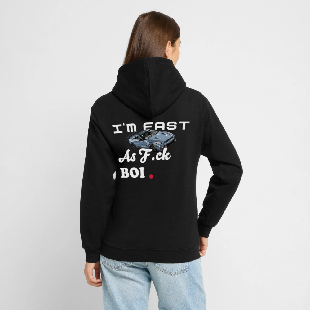 Hoodie Unisex - Fast AF - noir