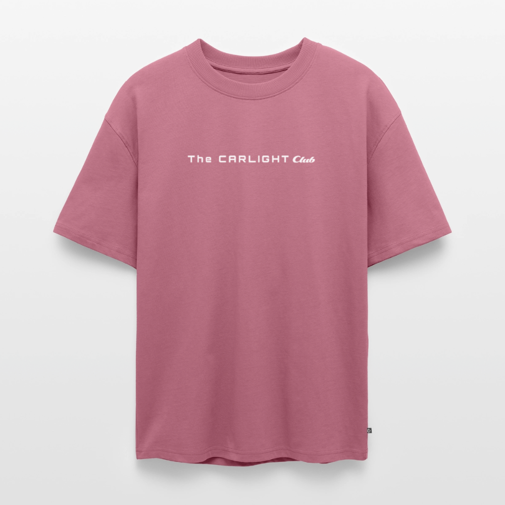 Le T-Shirt unisexe oversize - V12 - ROSE - mauve