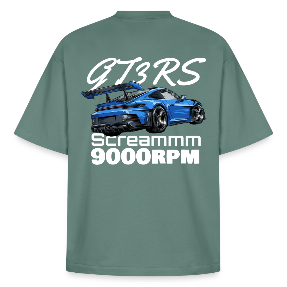 Le T-shirt boxy GT3RS Scream - VERT BAIE - baie verte