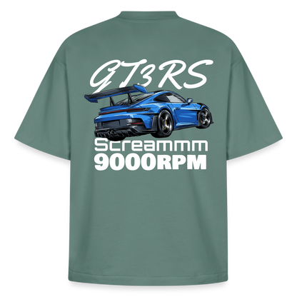 Le T-shirt boxy GT3RS Scream - VERT BAIE - baie verte
