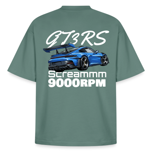 Le T-shirt boxy GT3RS Scream - VERT BAIE - baie verte