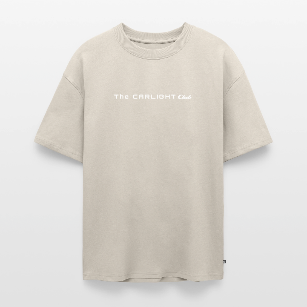 T-Shirt unisexe oversize - V12 - NOIR - beige