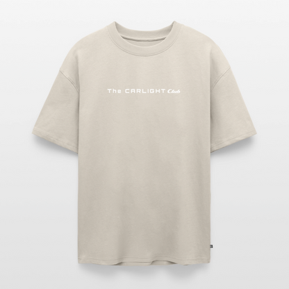 T-Shirt unisexe oversize - V12 - NOIR - beige