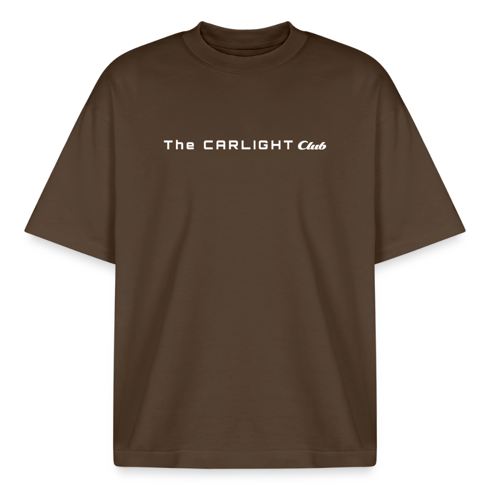 T-shirt unisexe épais coupe boxy Stanley/Stella - Fast AF - marron foncé