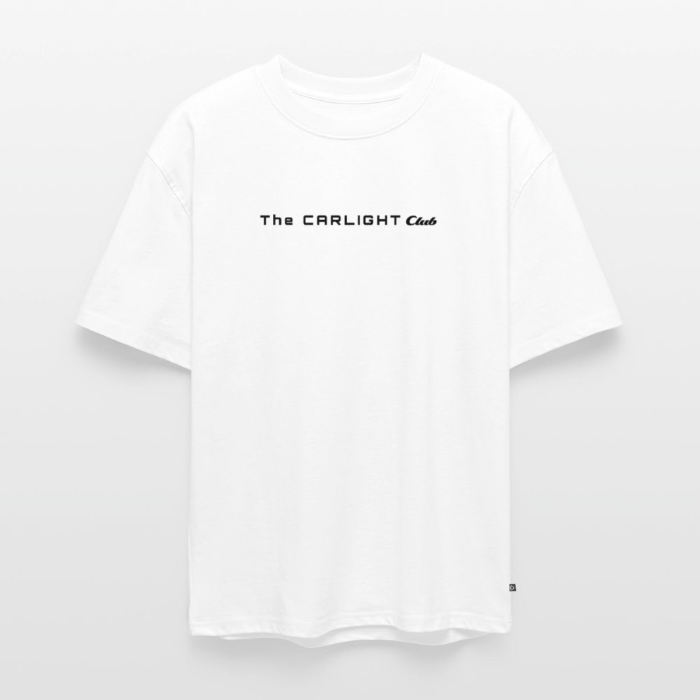 T-Shirt unisexe oversize - V12 - BLANC - blanc