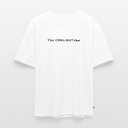 T-Shirt unisexe oversize - V12 - BLANC - blanc