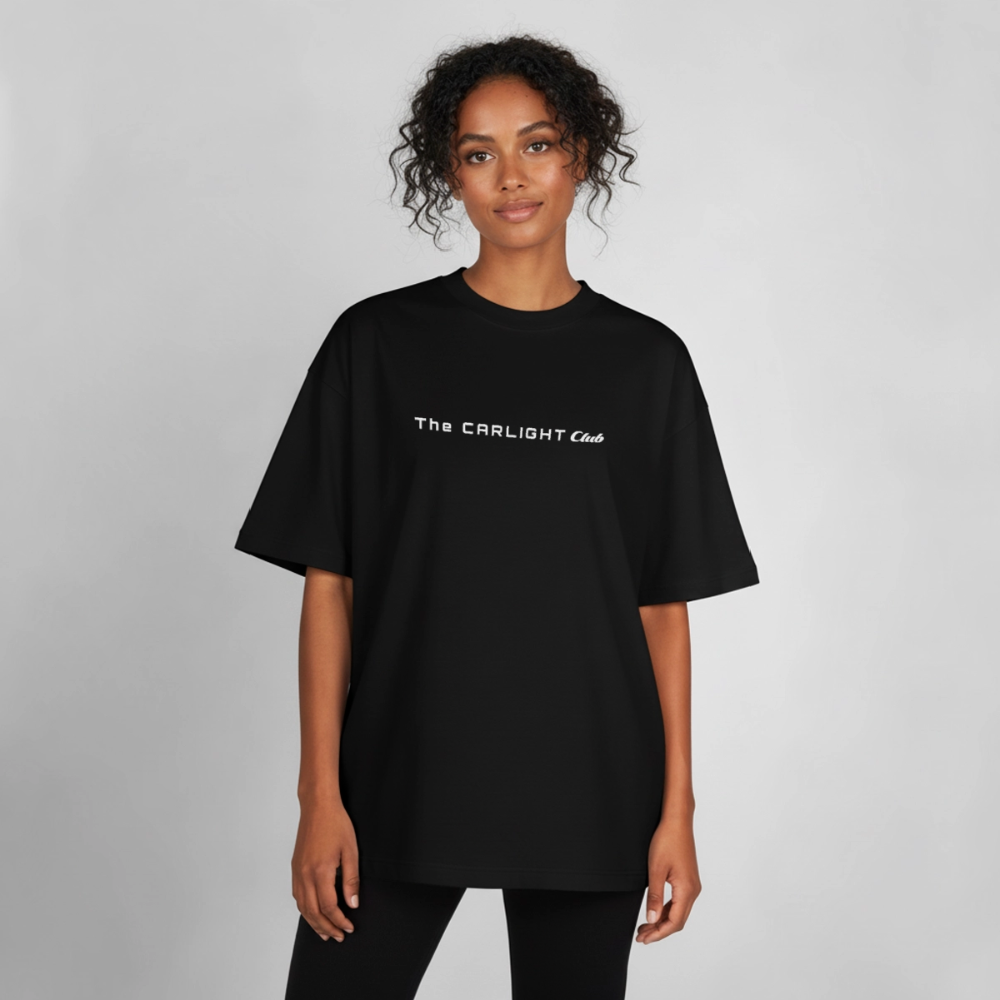 Le T-shirt boxy unisexe - GT3RS Scream - NOIR - noir