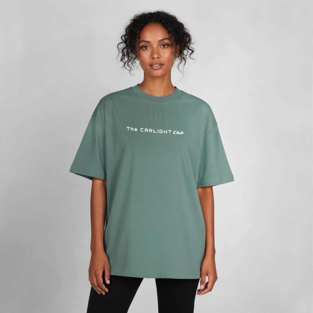 T-shirt unisexe épais coupe boxy Stanley/Stella - Fast AF - baie verte