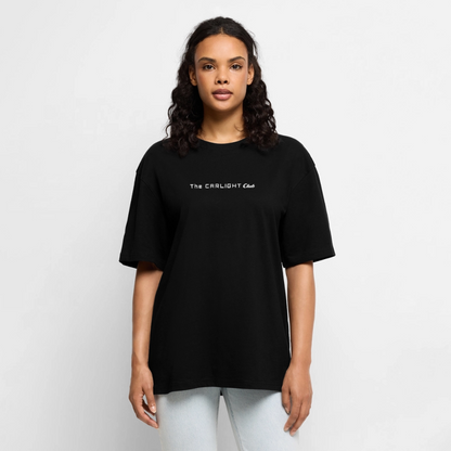 T-Shirt unisexe oversize - V12 - NOIR - noir