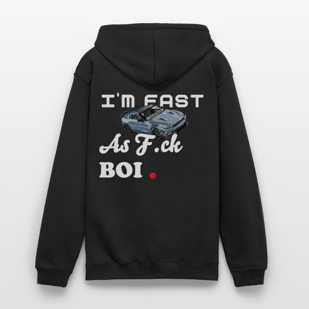Hoodie Unisex - Fast AF - noir