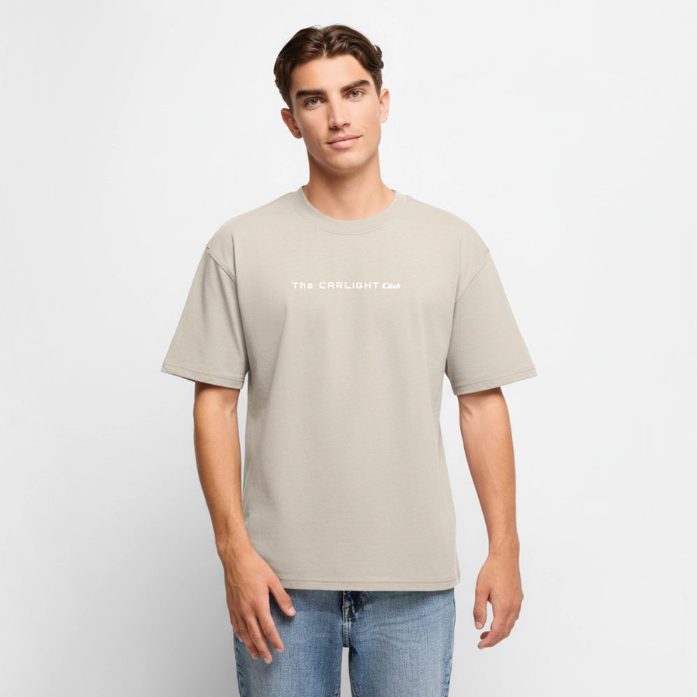 T-Shirt unisexe oversize - V12 - NOIR - beige