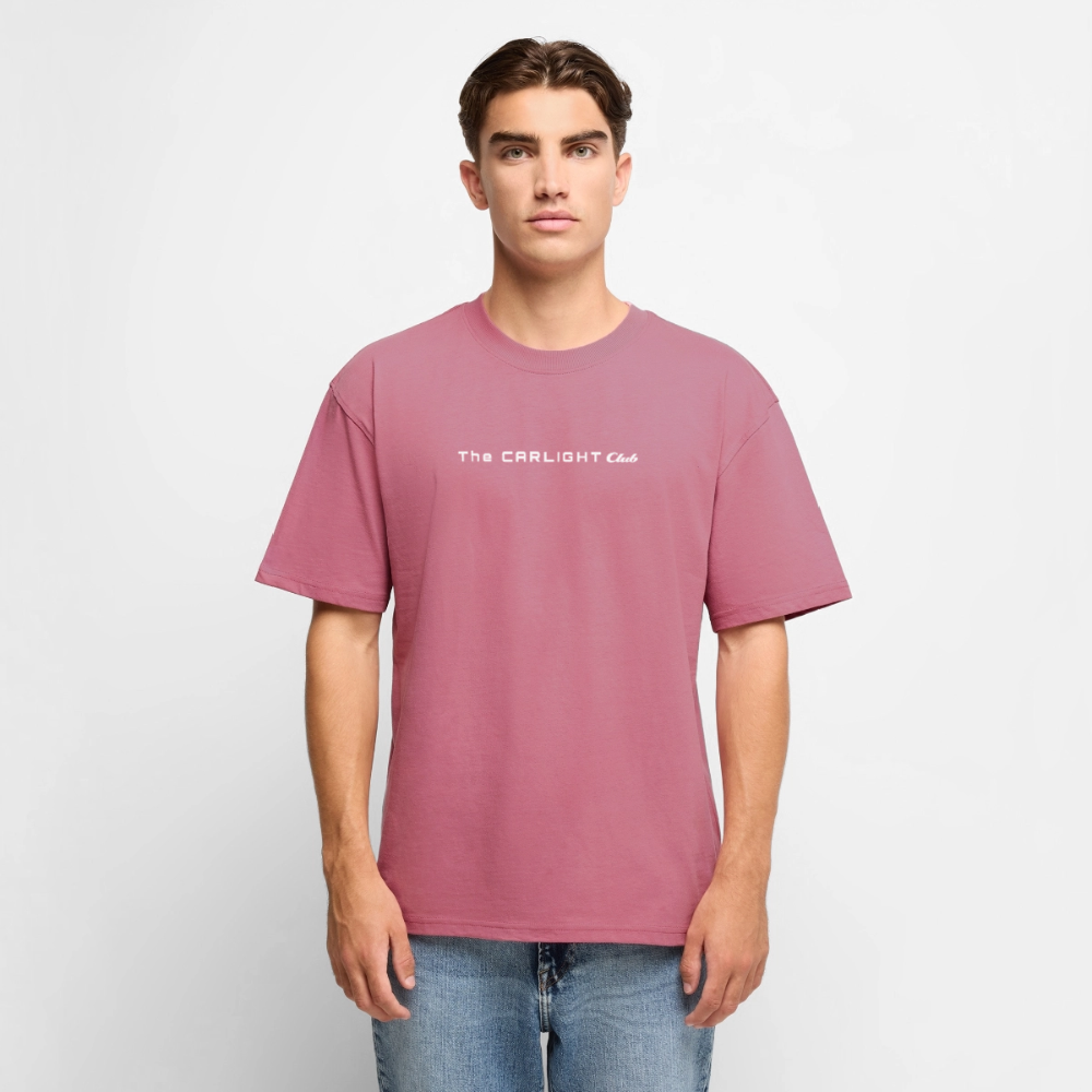 Le T-Shirt unisexe oversize - V12 - ROSE - mauve