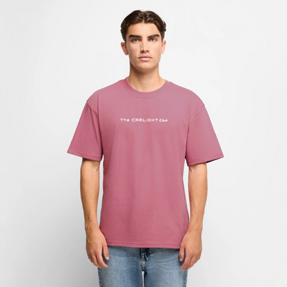 Le T-Shirt unisexe oversize - V12 - ROSE - mauve