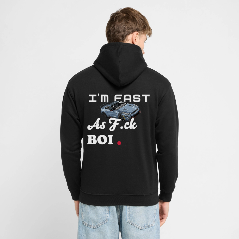 Hoodie Unisex - Fast AF - noir