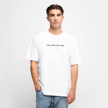 T-Shirt unisexe oversize - V12 - BLANC - blanc
