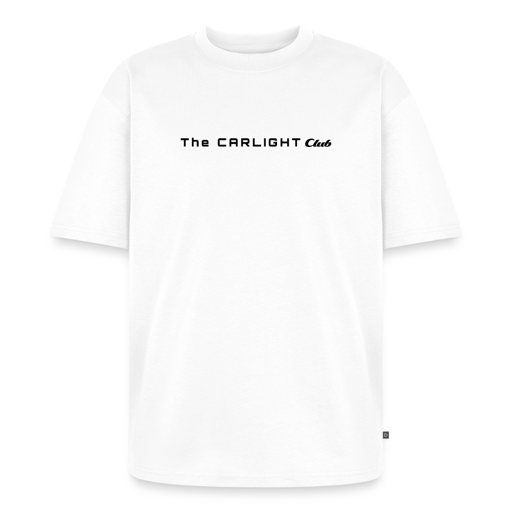 T-Shirt unisexe oversize - V12 - BLANC - blanc