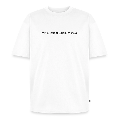 T-Shirt unisexe oversize - V12 - BLANC - blanc