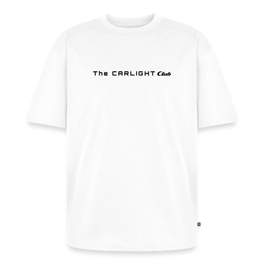T-Shirt unisexe oversize - V12 - BLANC - blanc
