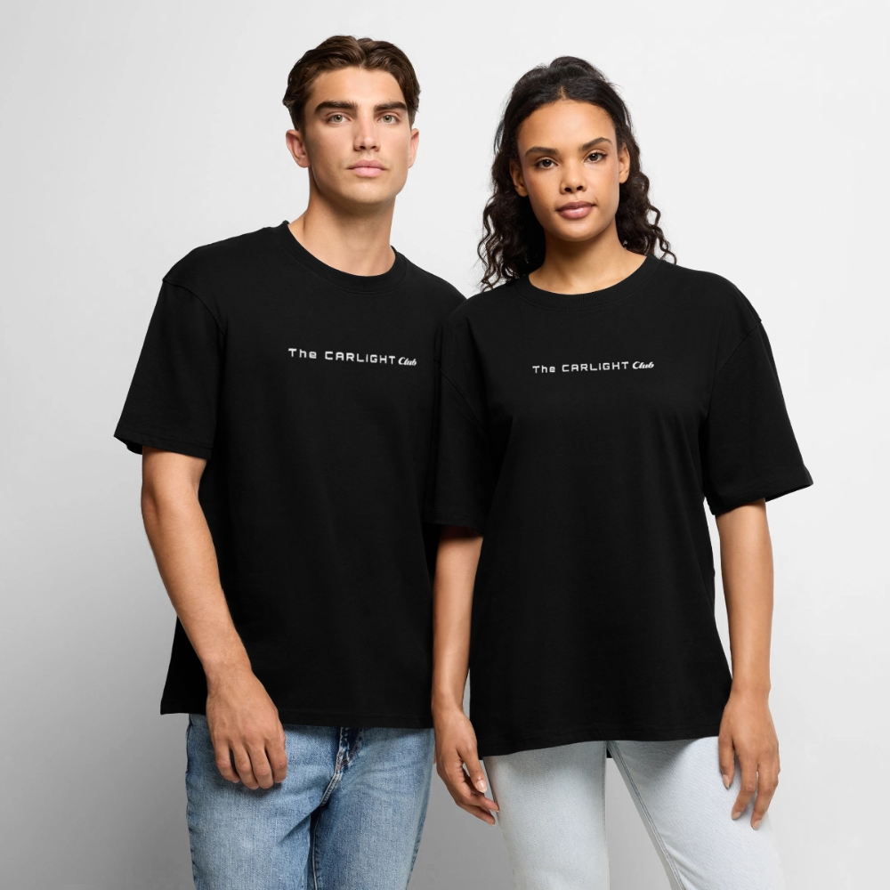 T-Shirt unisexe oversize - V12 - NOIR - noir