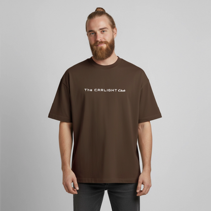 T-shirt unisexe épais coupe boxy Stanley/Stella - Fast AF - marron foncé
