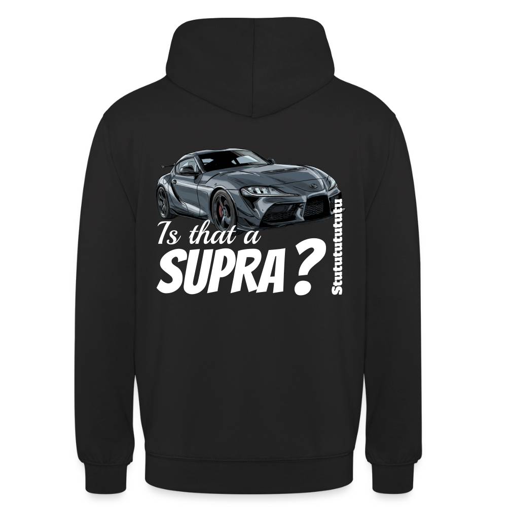 Sweat-shirt à capuche unisexe - Supra ? - noir