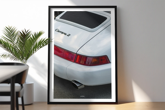 Poster Papier - Porsche 964 Carrera 2