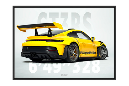 Plakat papierowy – Porsche 911 GT3 RS