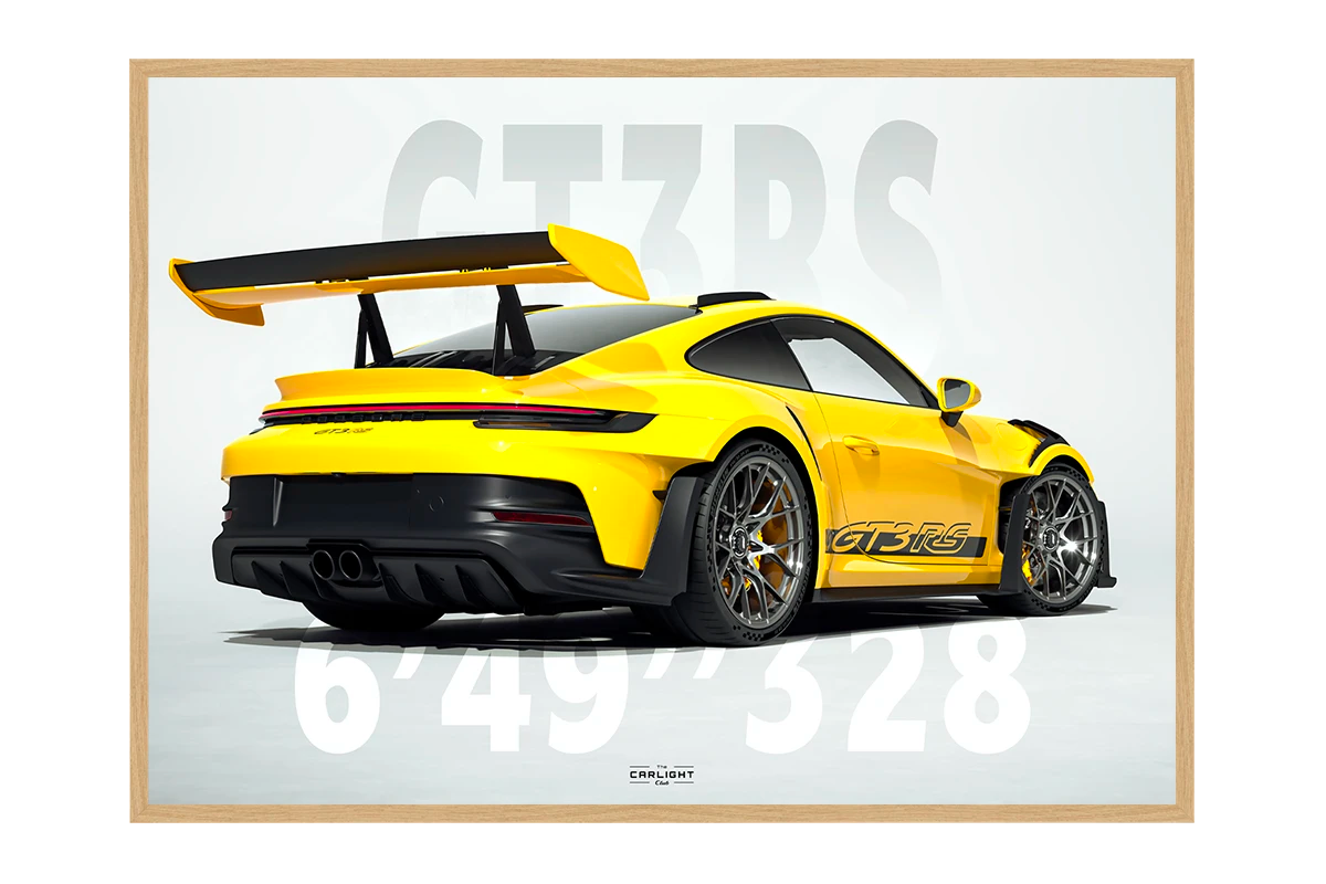 Plakat papierowy – Porsche 911 GT3 RS