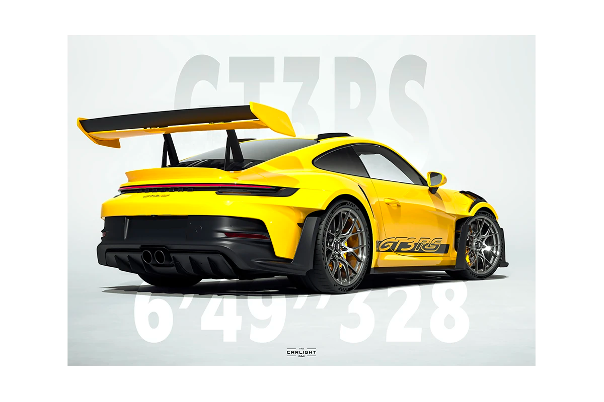 Plakat papierowy – Porsche 911 GT3 RS