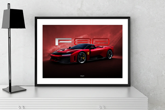 Poster Papier - Ferrari F80