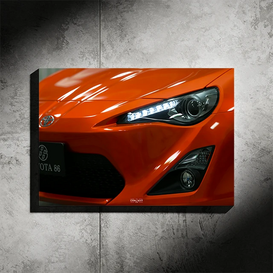 Poster NÉON Toyota FT86 (LED Ice Blue)