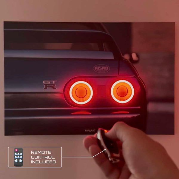 Poster NÉON Ford Mustang Shelby GT350 R (LED rouge) - Première Edition ...