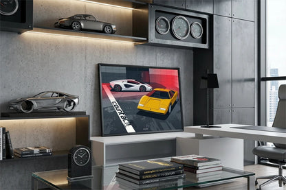 Plakat papierowy – Porsche 911 GT3 RS