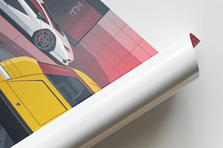 Plakat papierowy – Porsche 911 GT3 RS