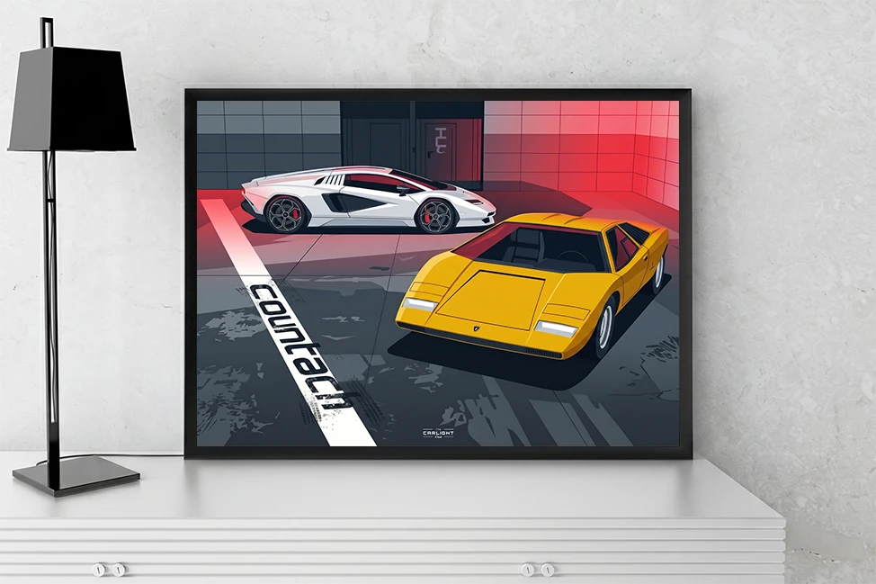 Plakat papierowy – Porsche 911 GT3 RS