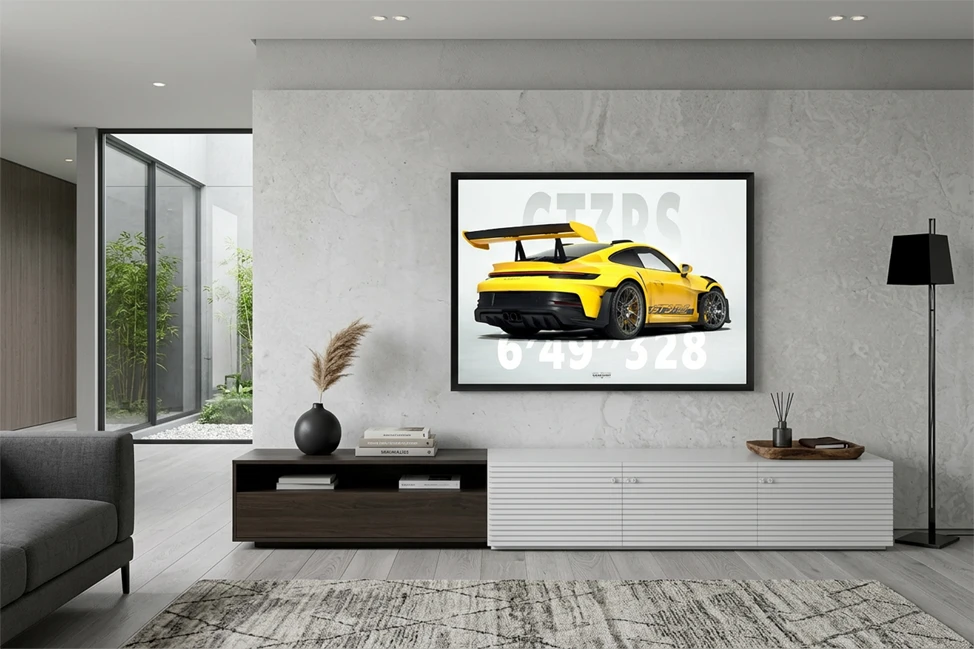 Plakat papierowy – Porsche 911 GT3 RS